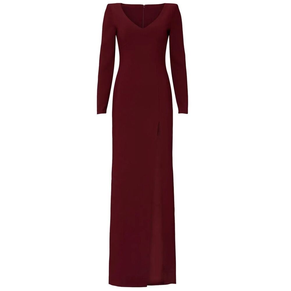 LIKELY Rhubarb Leandra Gown Side Slit Size 14 MSRP: $398